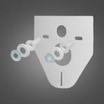 WC hangcsillapító szett fali WC-hez