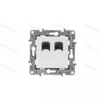 Legrand Niloé 2xRJ45 fehér 664774